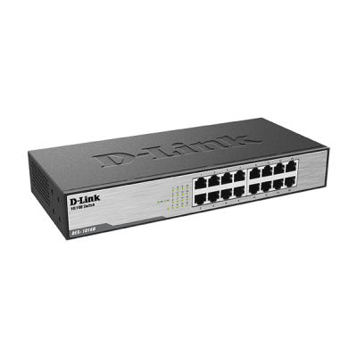 16‑Port Fast Ethernet Unmanaged Desktop Switch