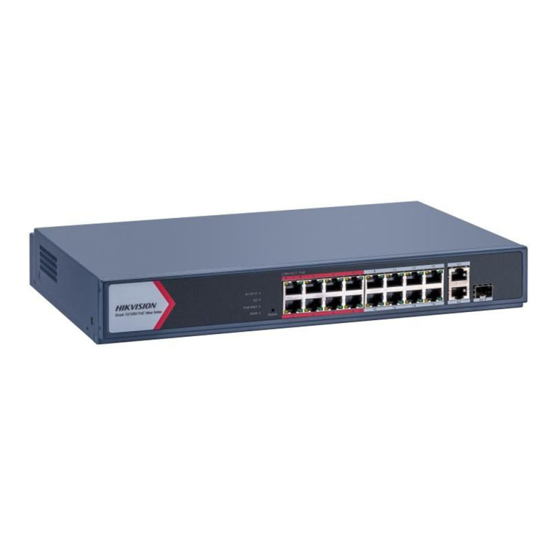 Switch PoE 16 porta DS-3E1318P-EI/M